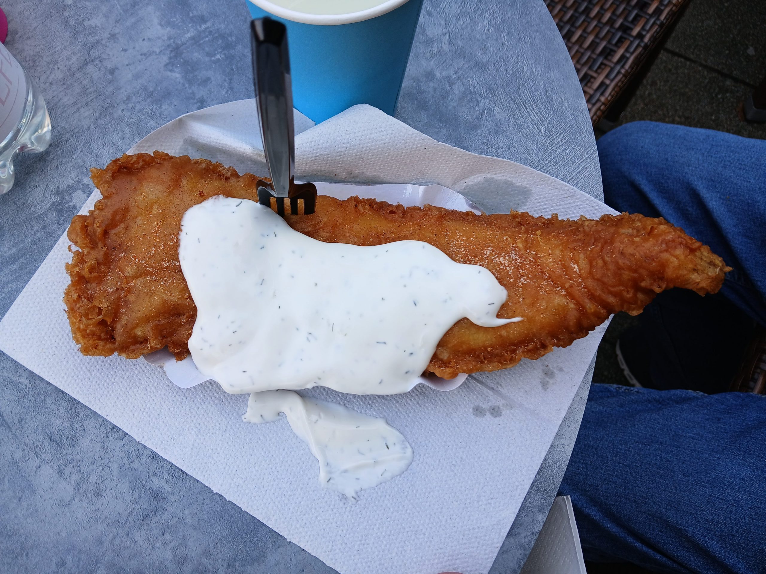 Backfischessen am Markttag in Coesfelds bester Stube