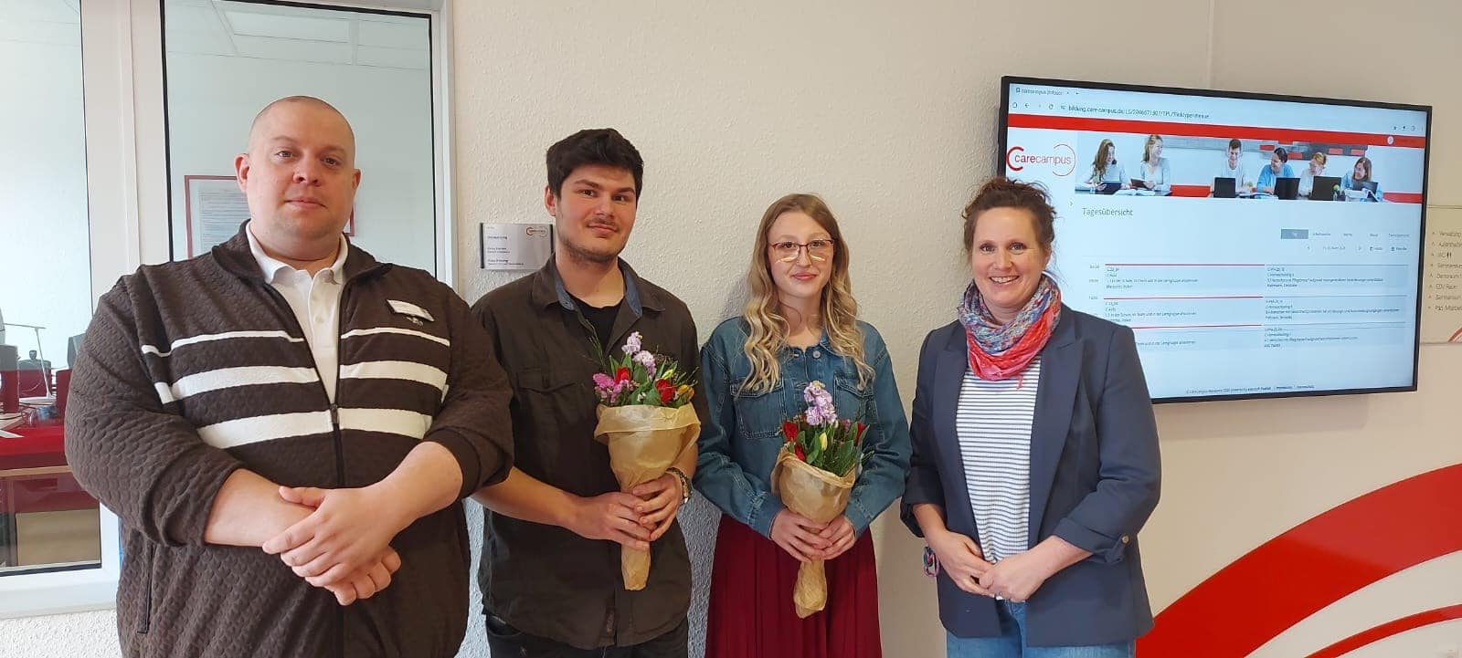 Herzliche Glückwünsche zum bestandenen Examen